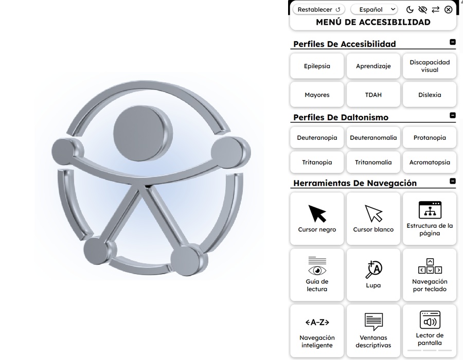 Widget de accesibilidad web