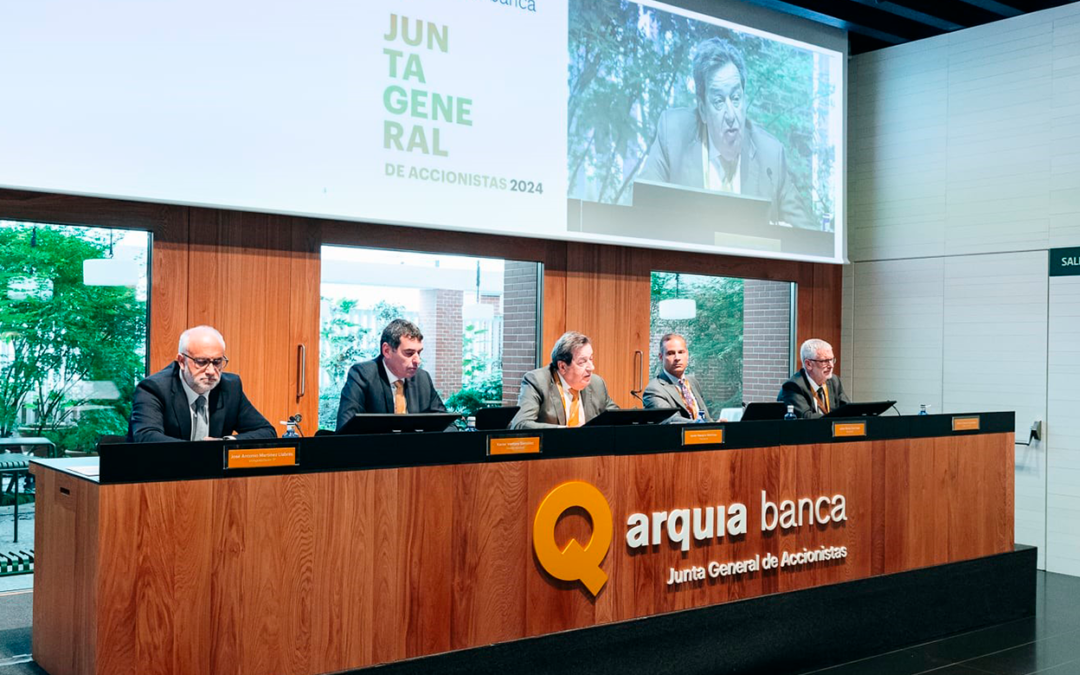 5 años digitalizando la Junta de Accionistas de Arquia Banca
