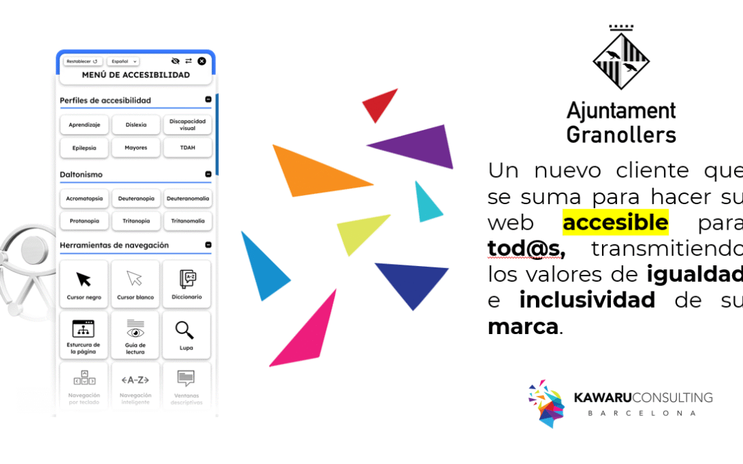 Una web para todos: Ajuntament de Granollers apuesta por la inclusión digital